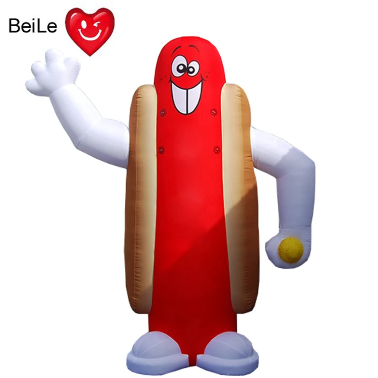 Customized Big Inflatable Hot Dog For Promotion Buy Inflatable