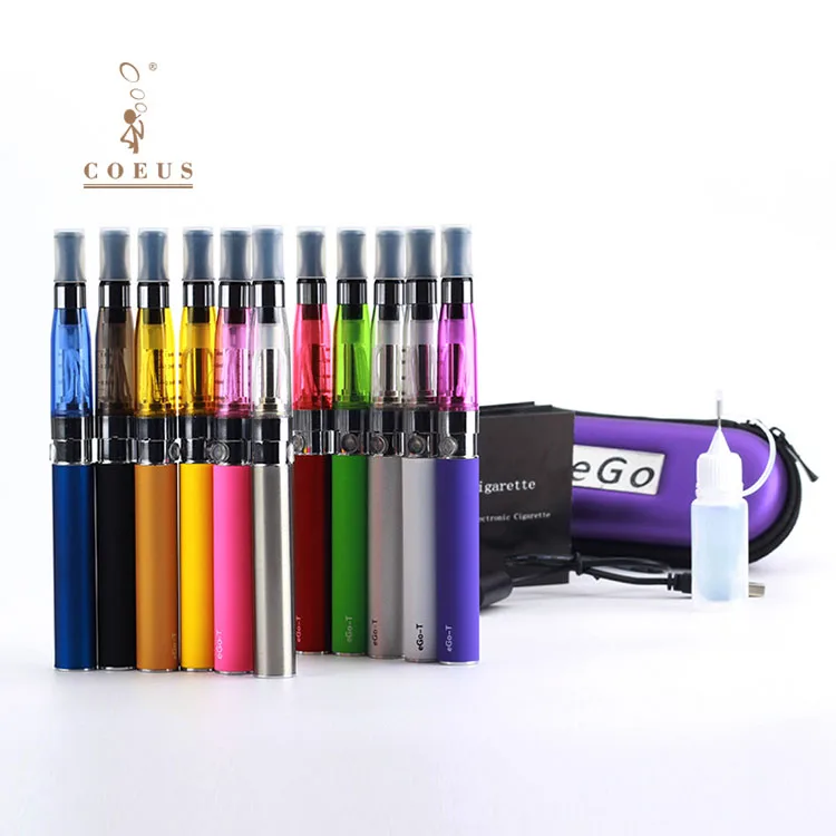 

Colored smoke cigarette vape pen kits 510 ce4 bag kit 900mah ego battery with USB charger, Optional colors