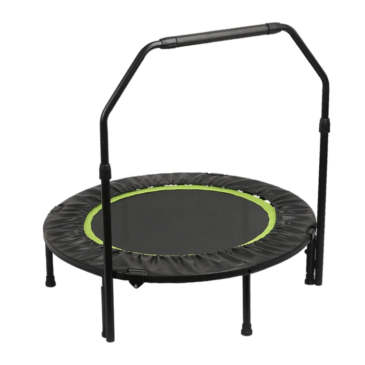 

Home Exercise Foldable Indoor Jumping Mini Fitness Trampolines For Sale, White