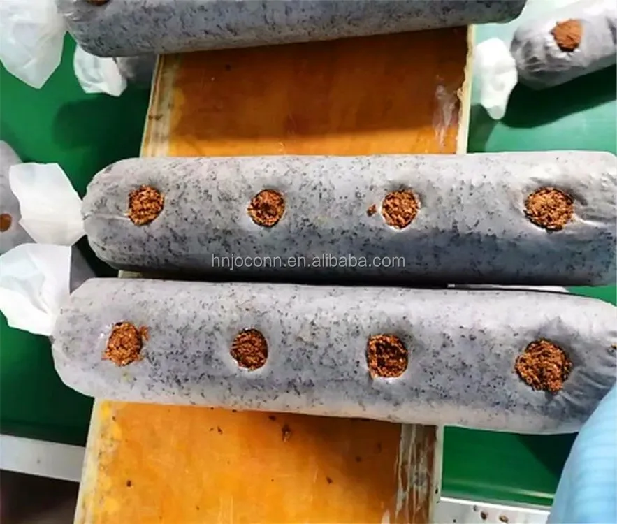 High Efficiency Automatic Shiitake Mushroom Compost Bag Inoculation