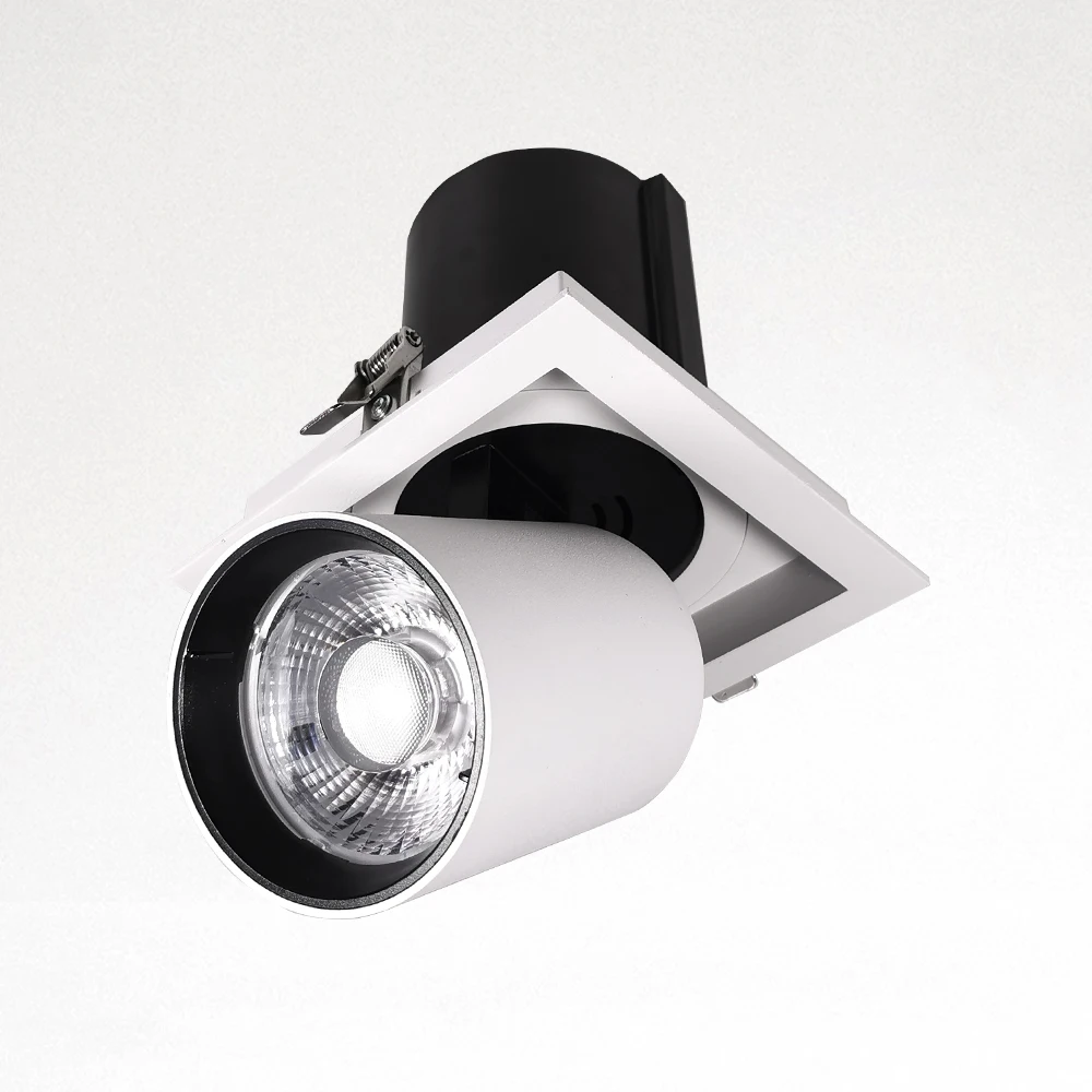 Adjustable rotatable gimbal spot light led down light fixtures for shop
