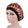 10 Colors Sleeping Hat Night Sleep Cap Hair Care Satin Bonnet Wheel Center Caps Nightcap For Women Men Unisex