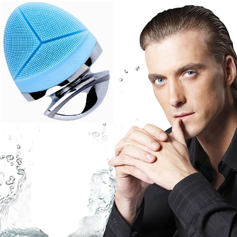 

Well Designed silicone soft face & lip exfoliator brush limpiador facial ultrasonico