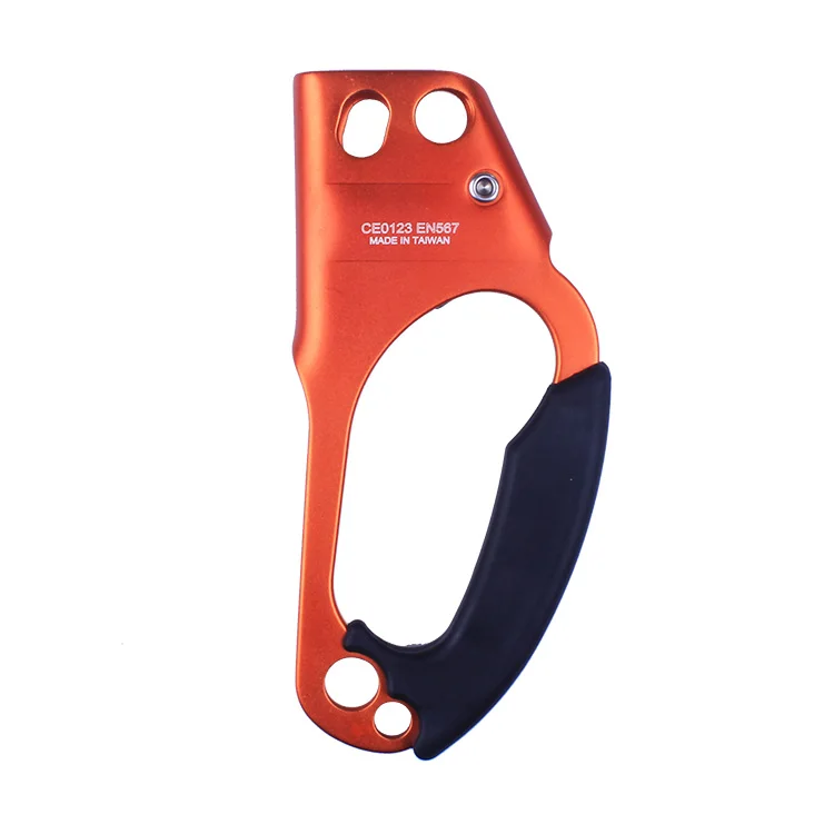 

CE outdoor climbing orange left hand ascender