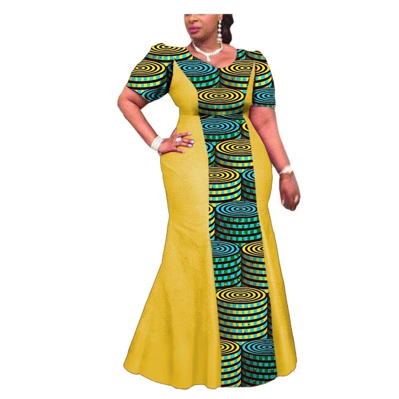 

Fashion Nigerian African Kitenge Dresses Women Sexy Printed Designs Casual Ankara Dresses For Cocktail party /Evening Party