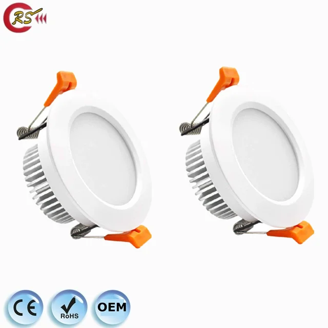 3 Inch LED Recessed Lighting Dimmable Downlight  5W 3000K Warm White  LED Ceiling Light with LED Drive