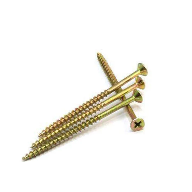 
Haiyan bafang pozi double chipboard screws self tapping stainless steel cross recessed countersunk head wood screws 