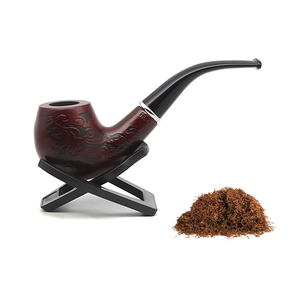 

2021 New Wood Smoking Pipes Taza Pipa Rokok Tuyau Chicha Pipas Para Fumar Hand Wooden Tobacco Weed Pipe Tobacco Products