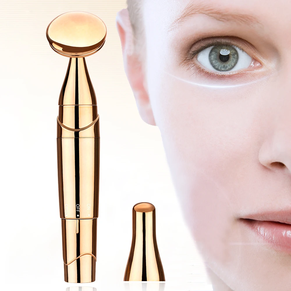 

Wholesale Electric Facial Anti Aging Massager Face Whitening Moisturizing Eye Wrinkle Remover Dark Circles Machine Alat Pijat