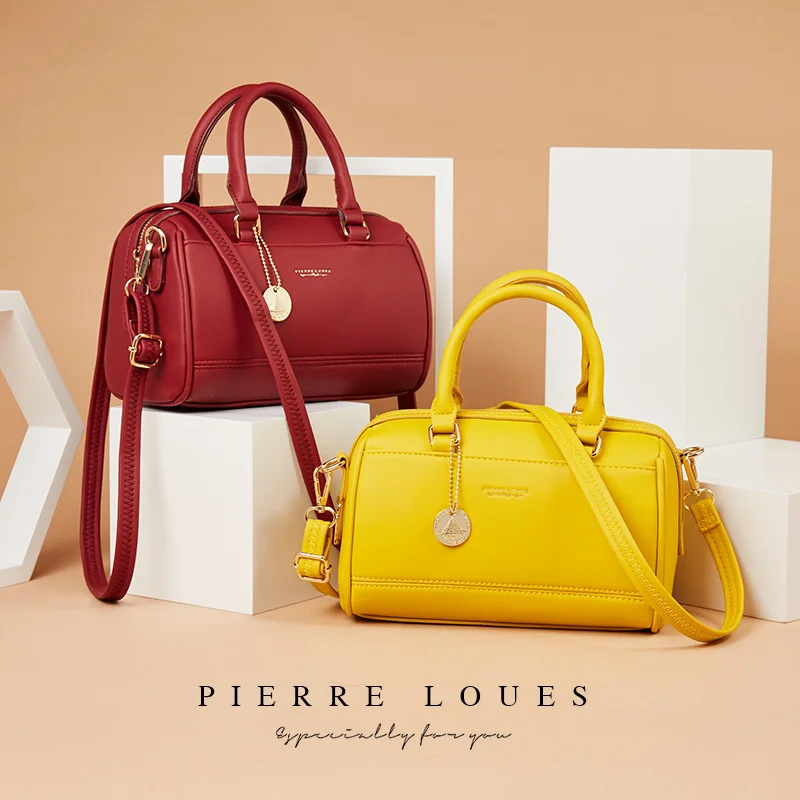 

Pierre Loues Newest Design High Capacity Fashion Custom Shoulder Bag Leather Crossbody Bag Women Sling Bag Women