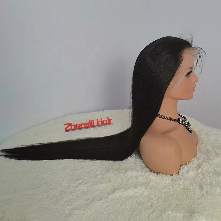 

Wholesale Price HD 13x4 Lace Frontal Wig Straight Long Hair Natural Color Virgin Human Hair Front Lace Wig For Black Women