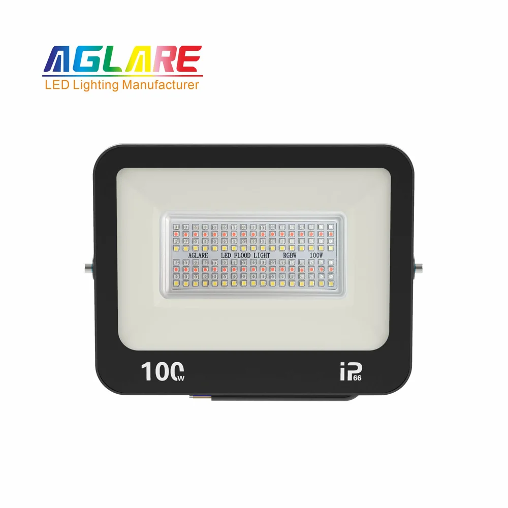 

High Power Outdoor Waterproof Decorative Projector Light Infrared Remote Control Rgb Ip66 100W Led Flood Light