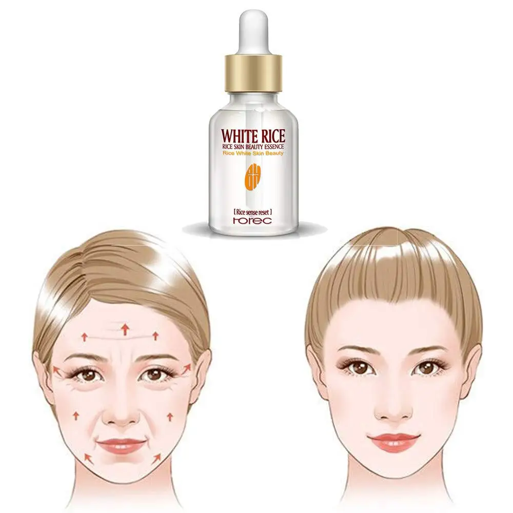 

OEM ODM Face Care White Rice Essence Acne Treatment Whitening Moisturizing Facial Serum Skin Care Serum Rice Face Serum