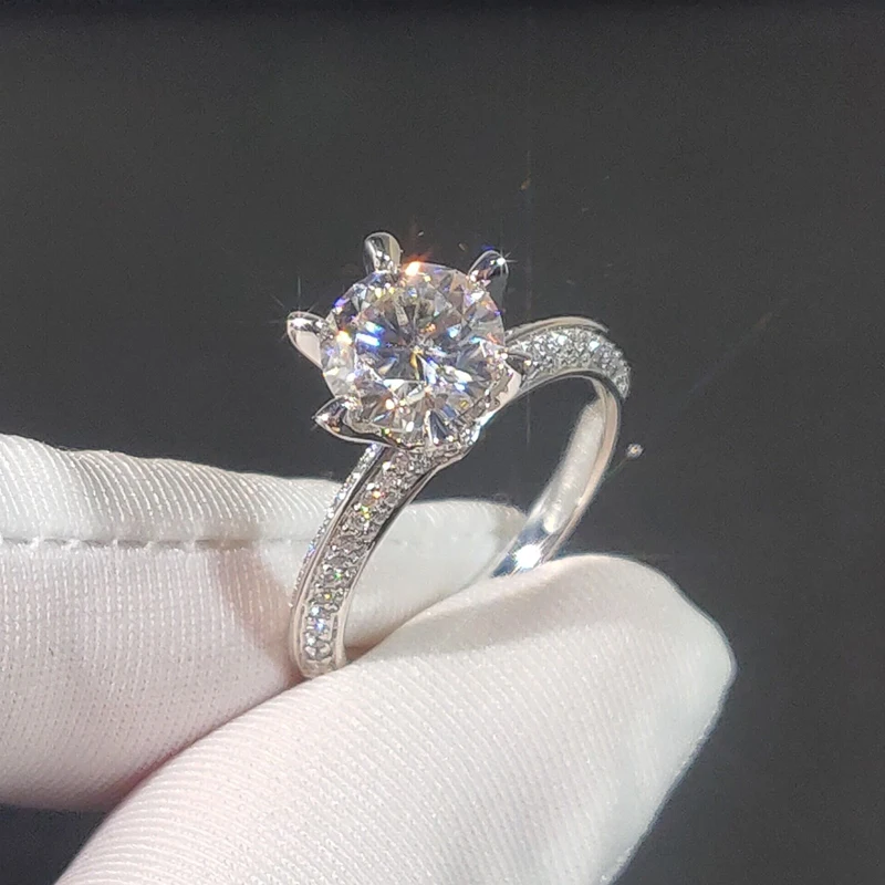 

Landdeer alliance gold vermeil jewelry sterling silver gold plated ring women jewelry findings moissanite engagement ring