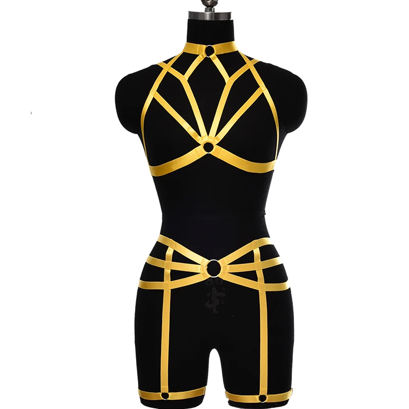 

Transparent sexy black women garter belt products ropa interior sexy women lingeries harness Lingerie erotic latex catsuit