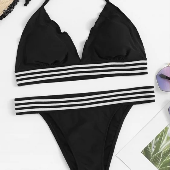

Top bikini swimsuit swimsuit leopard print high waist split sexy swimsuit, As picture