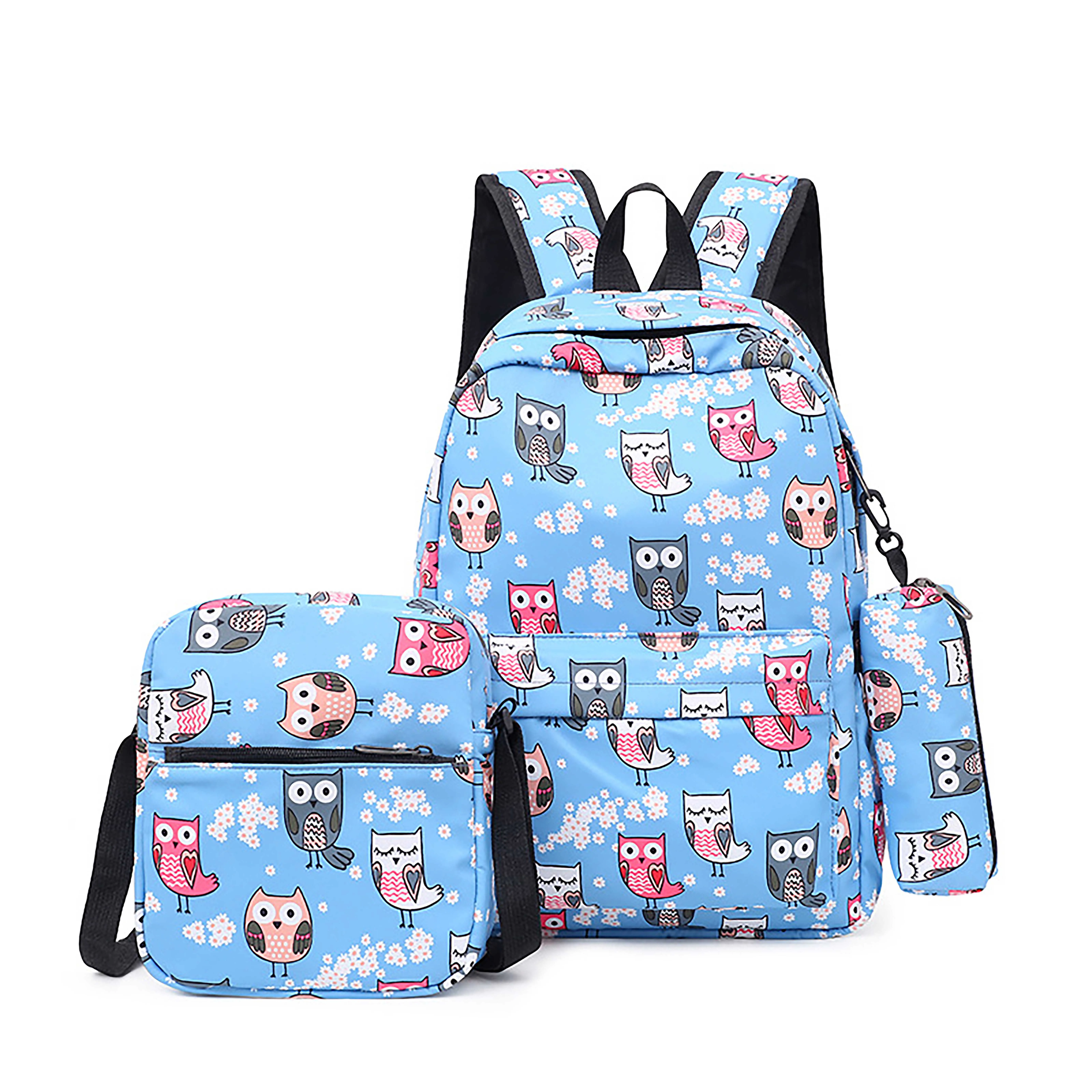 

Fashion Cute Lightweight Resistant Backpacks for Teen Girls School Backpack with pencil case, Customized color