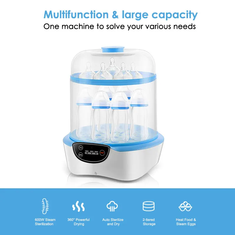 Baby Electric Steam Sterilizer Bottle Warmer And Dryer Machine For With