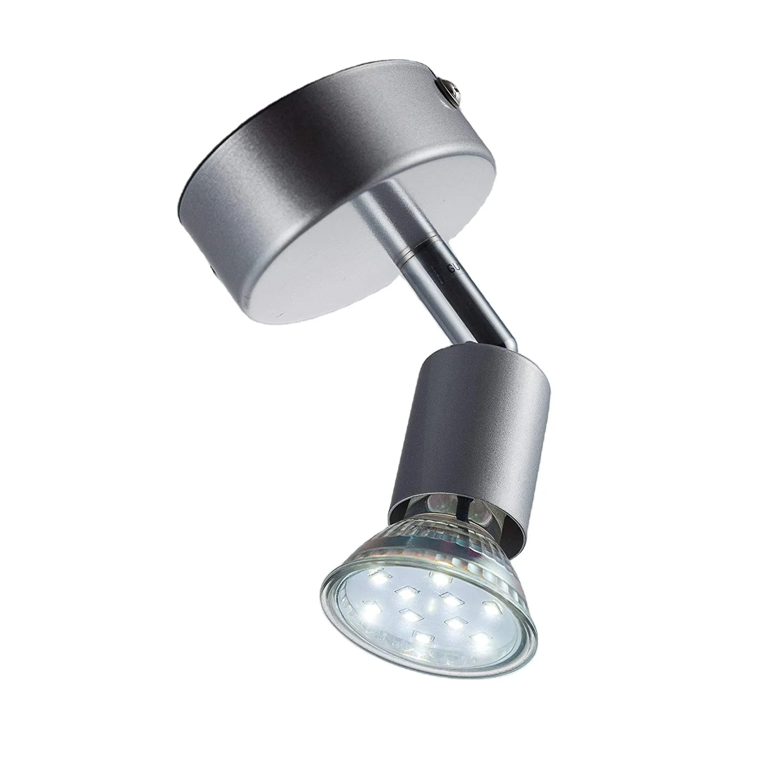 Hot selling design  LED Ceiling Light I Wall Spot Light with 3 W GU10 Warm White Pivoting 1 Bulb