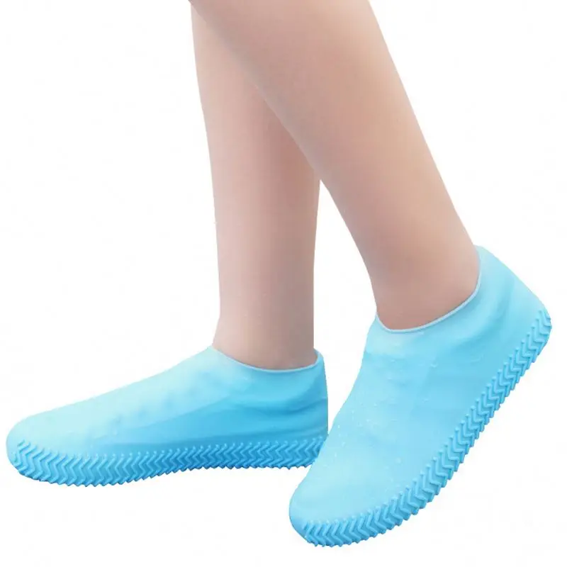 

Silicone shoe cover for rain ,AjQv eco-friendly anti skid reusable waterproof shoes for sale, Customized color