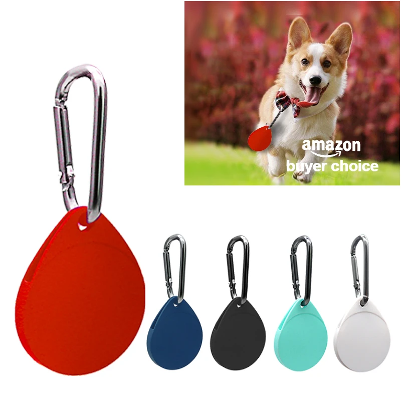 

Air Tags Accessories Scratch-Proof Protective Pet Bag Anti-Lost Keyring Cover For Airtag Case Airtags Keychain, White /black /dark blue /sky blue/yellow/orange/red