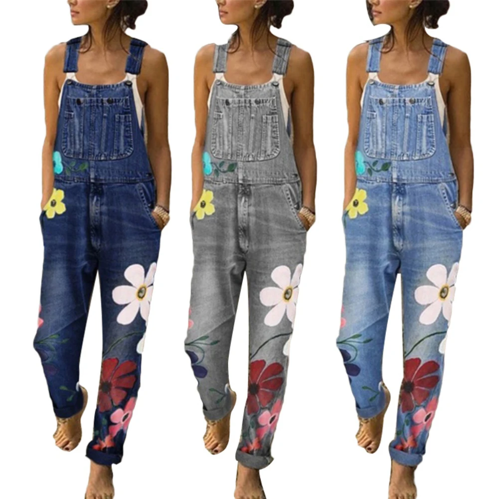 

Manufacture wholesales Denim Ladies Juvenil Mujer Muj Women Oversize women's suspenders and jeans Overoles para Mujer Overalls, Blue