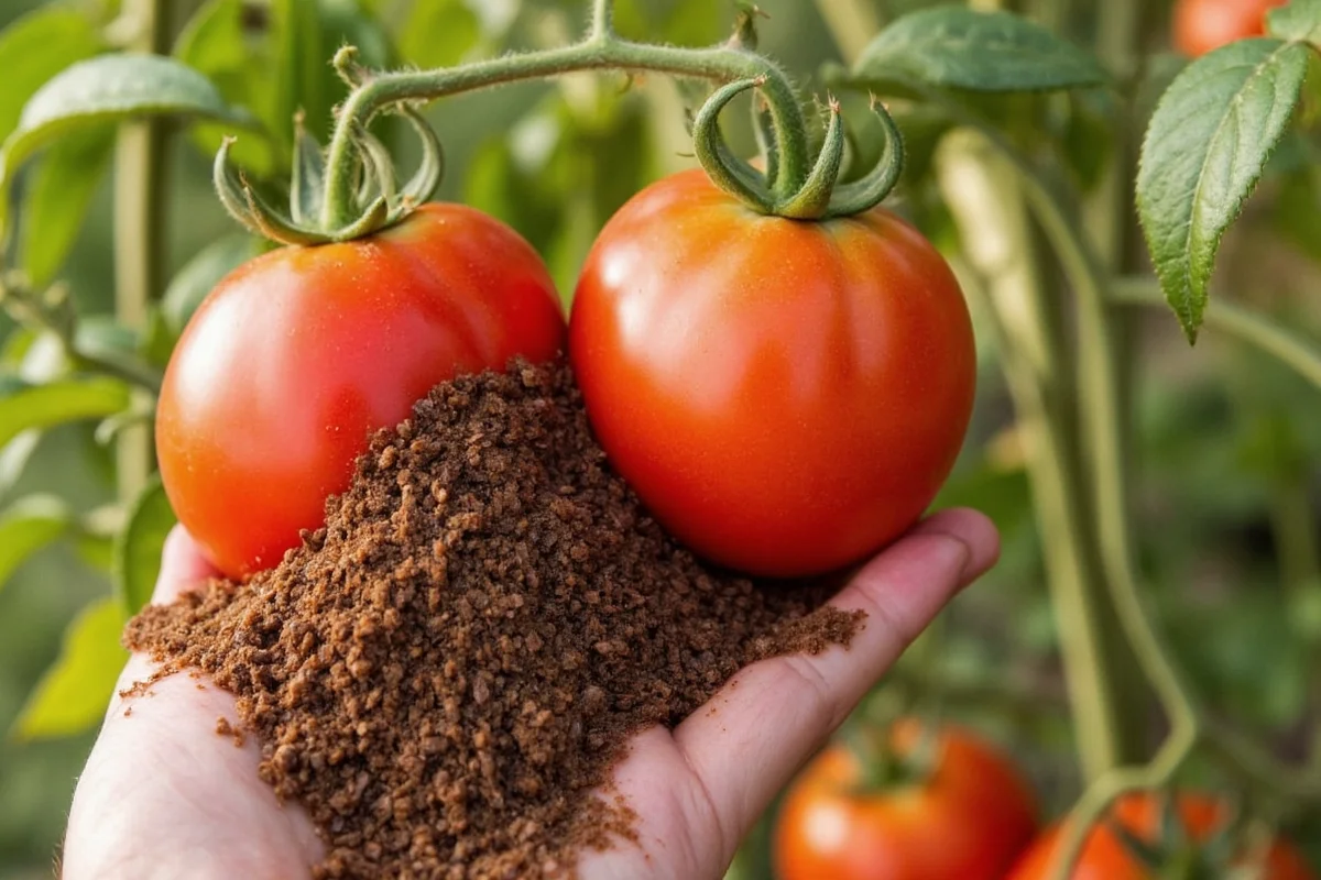 is coffee grounds good for tomato plants