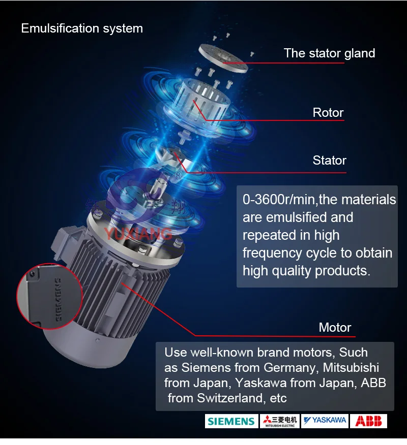 Cosmetic Cream Paste making production equipment Vacuum emulsifying homogenizer machine