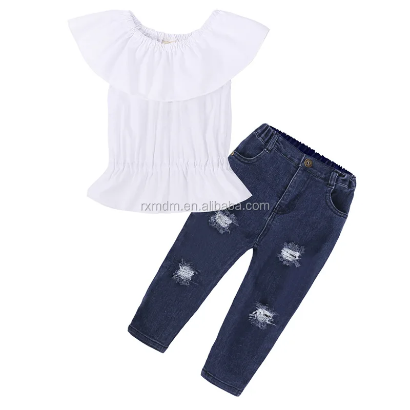 white sets clothing