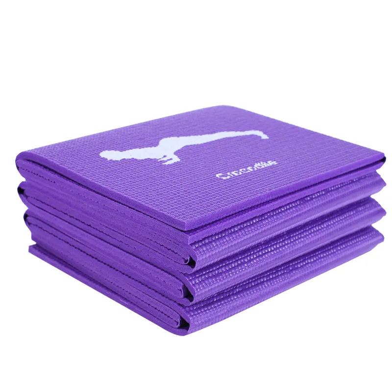 

Yoga Foldable Anti-skid Sports Fitness 5MM Thick PVC Foam Comfort Pilates Exercise Gym Portable Folding Gymnastics Mat