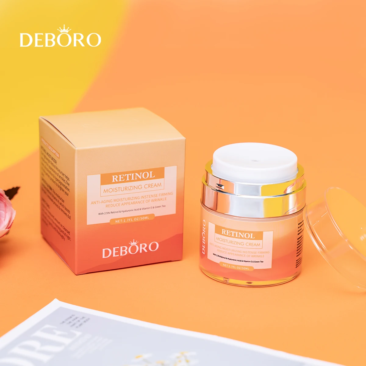 

Factory Direct Sale 50ML Retinol Anti-aging Anti-wrinkle Facial Cream