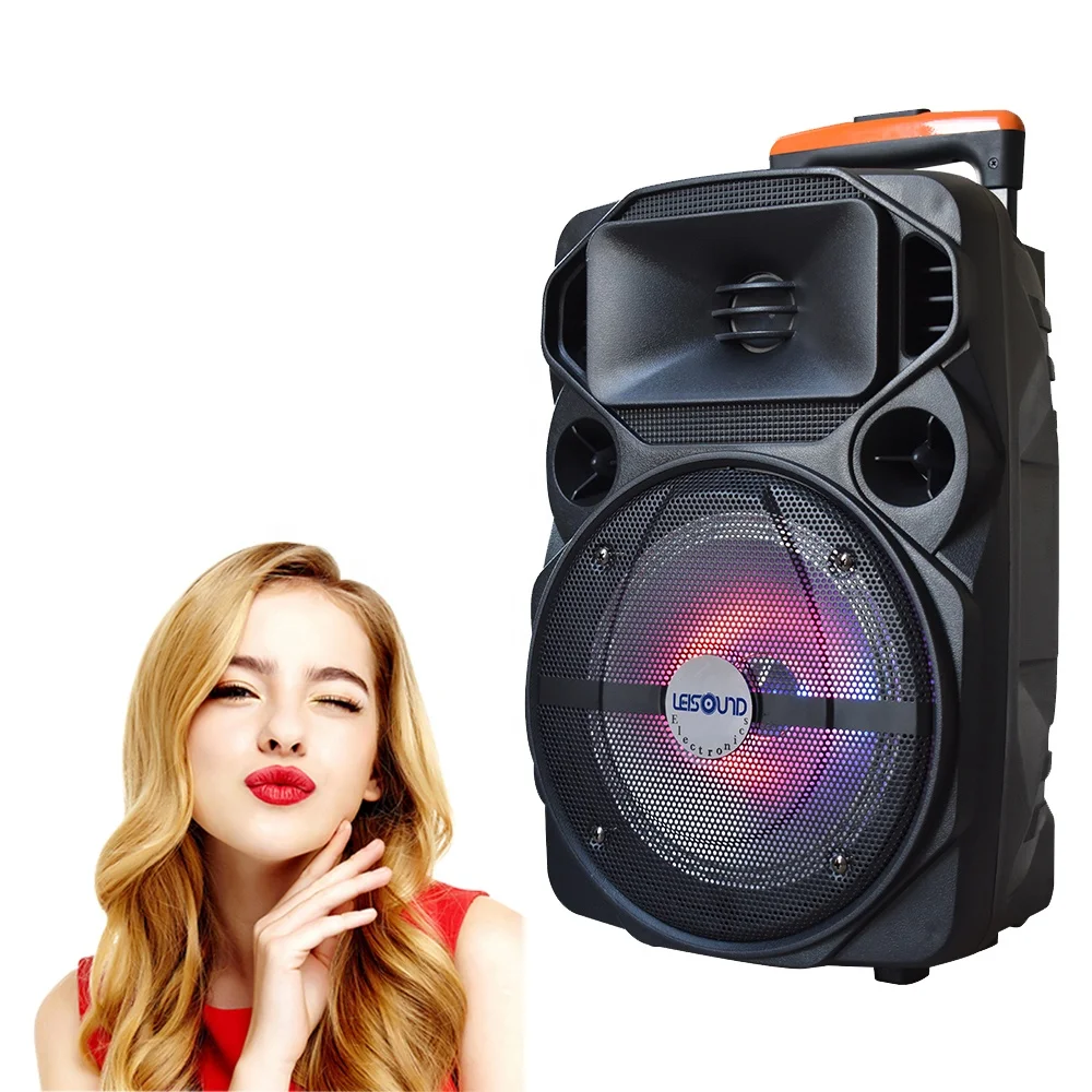 

Mini Tws blue tooth Speaker Portable Active 1 Wireless trolley Speaker with Microphone