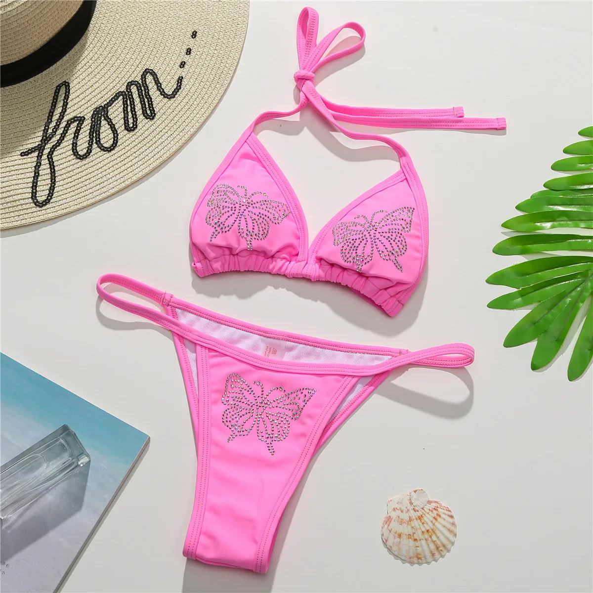 

Wholesale Custom Teenage Girls Designer Extreme Bikinis Bathings Suits Diamond Bikini Swimsuit Bathing Suits Swimwear For Women, Customized color