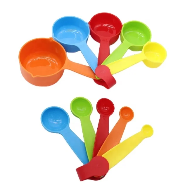 

RTS Plastic Custom Set of 12 Measuring Cups and Spoons Set, Customized