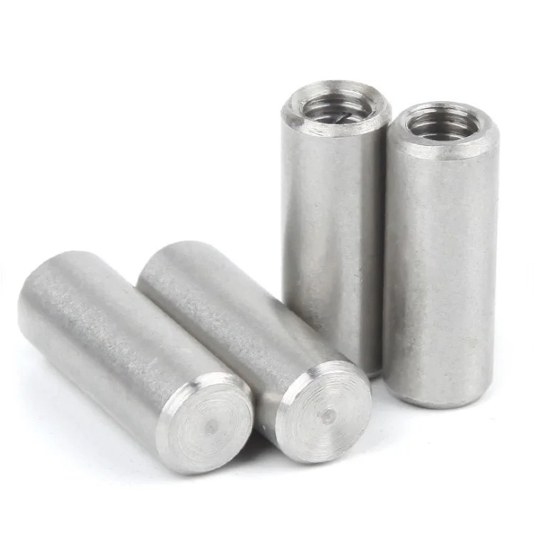 304 Stainless Steel Din 7979 Standard Dowel Pin With Thread Buy Din