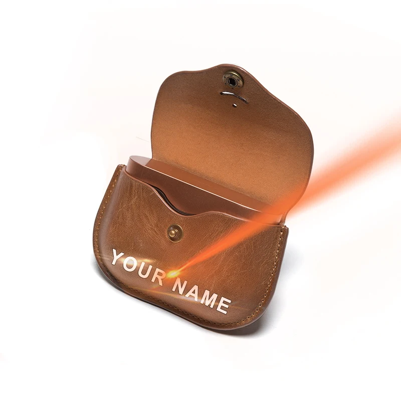 

Drop Shipping Charging Earphone Case Genuine Leather Protective Cover Pouch Case Storage Box Accessories for SONY WF-1000XM3, Brown,coffee,black,red,blue and green