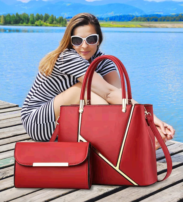 

Westal Ladies Fashion Handbag Shoulder Bag Designer Bags Women Famous Brands Bag Set Women Handbag, Black.,red,yellow,pink,khaki,grey