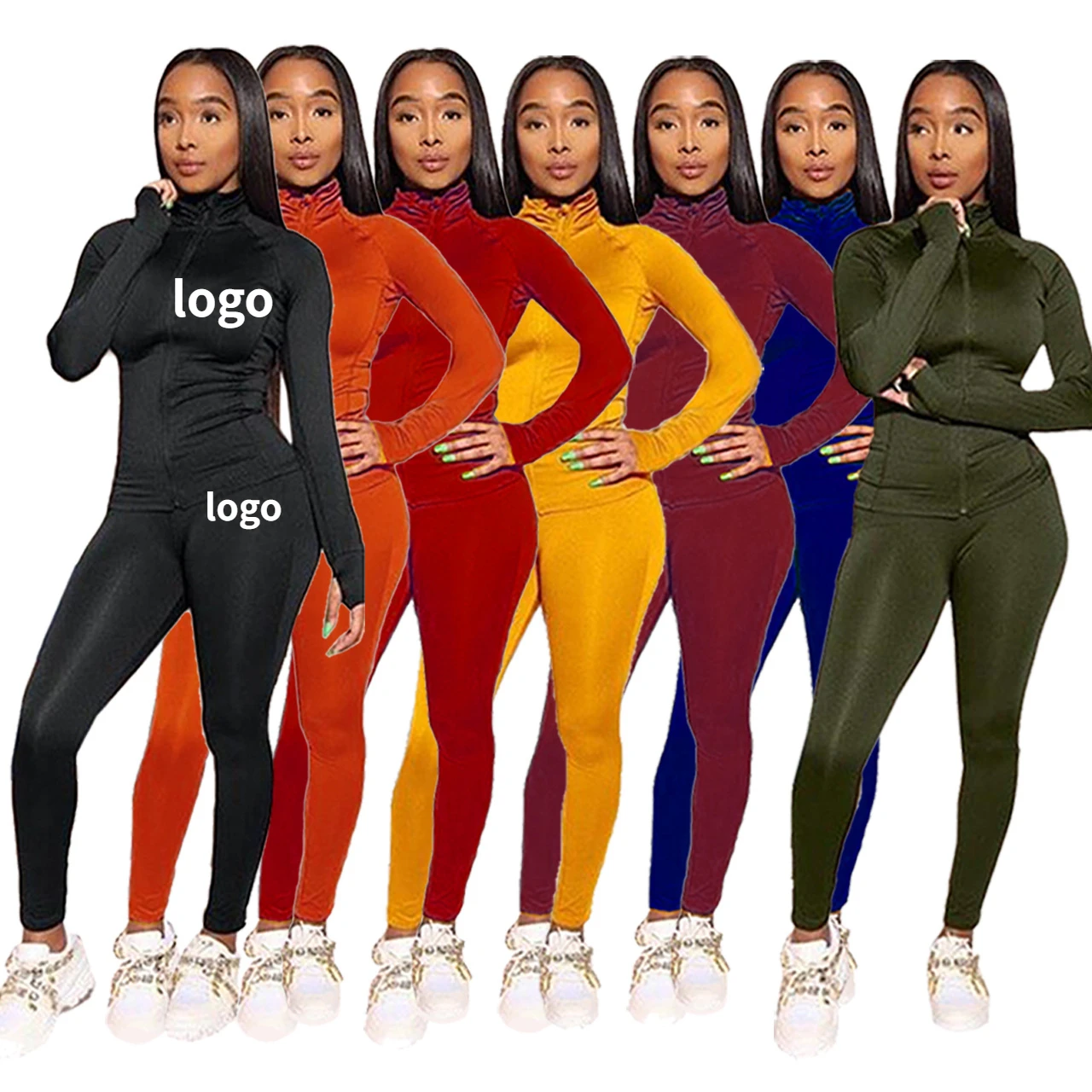 

Wholesale Logo Custom Private Label Sexy Sports Gym Yoga Fitness Wear Gym Yoga Set, Customized colors