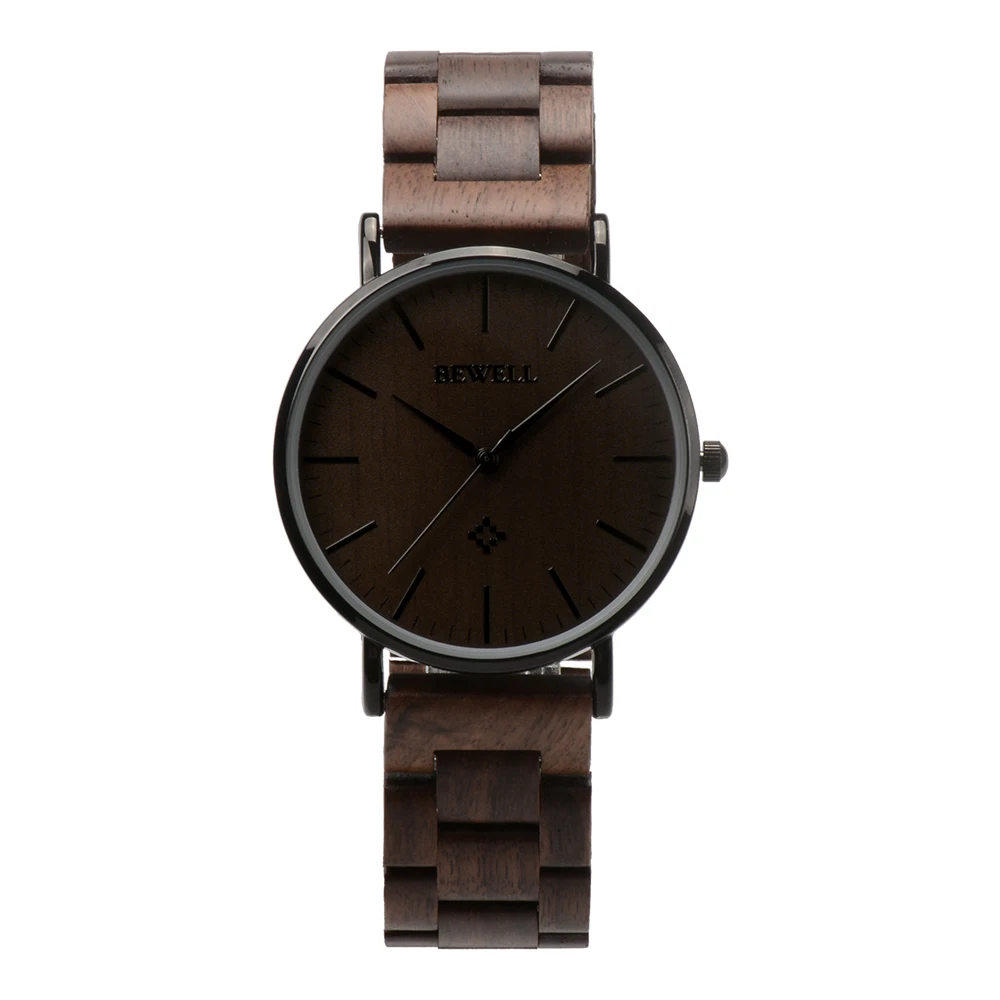 

Black Walnut Classic Mens Watches In Wristwatches Luxury Wooden Watch Customizer