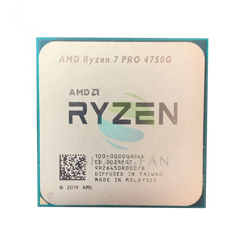 

R7 PRO 4750G R7 PRO 4750G 3.6 GHz Eight-Core Sixteen-Thread 65W CPU Processor L3=8M 100-000000145 Socket AM4