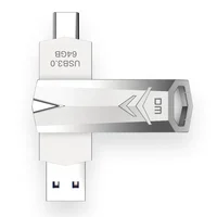 

Wholesale USB 3.0 Type-C OTG USB Flash Drives metal swivel pendrive PD098