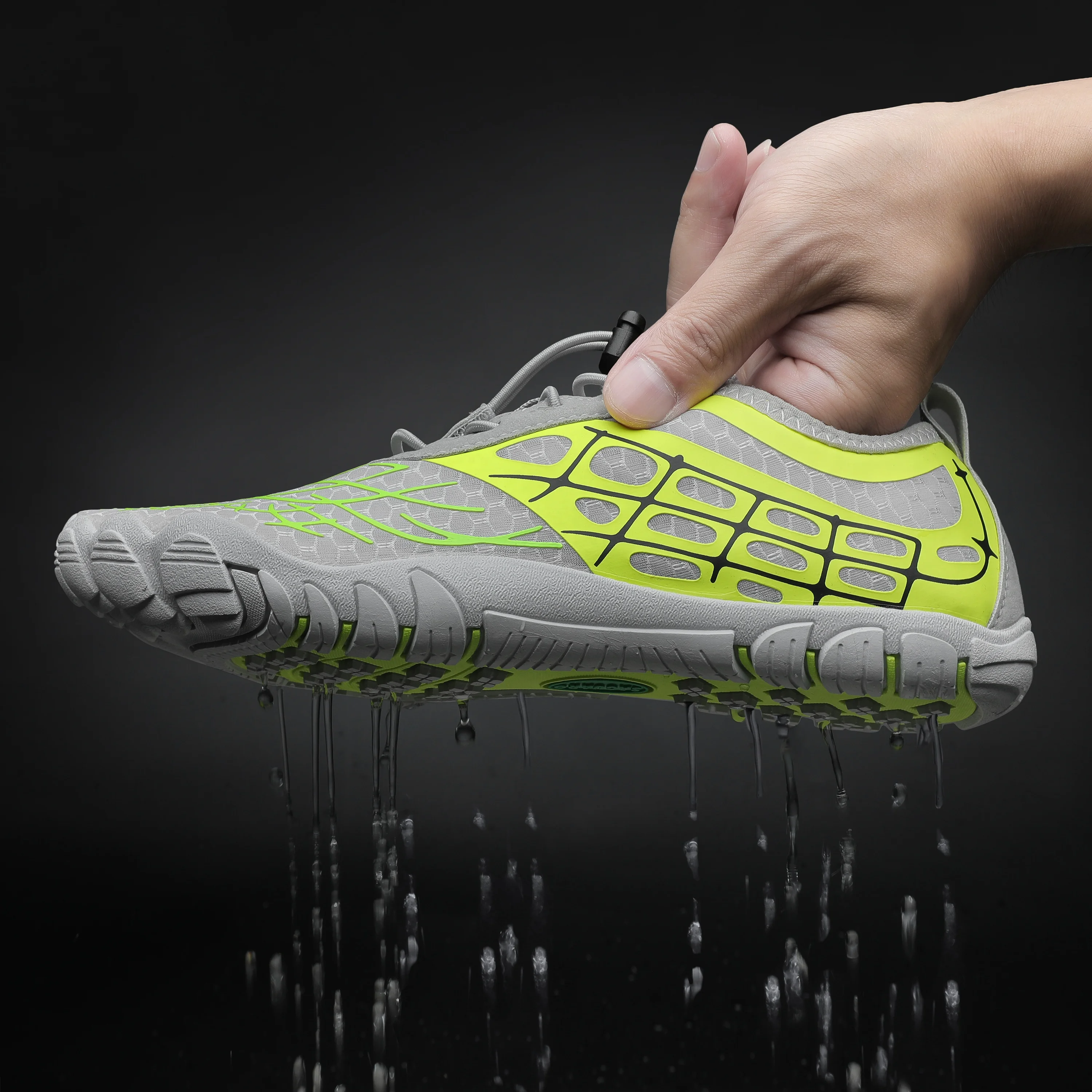 

2023 New Design Breathable Quick-dry Wide Toe Box Barefoot Water Shoes with Drain Holes