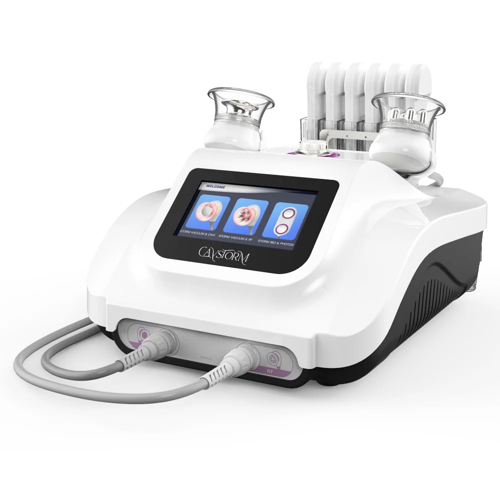 

Cavitation 3.0 CaVstorm RF Vacuum Microcurrent Photon Pads Body Slimming Machine
