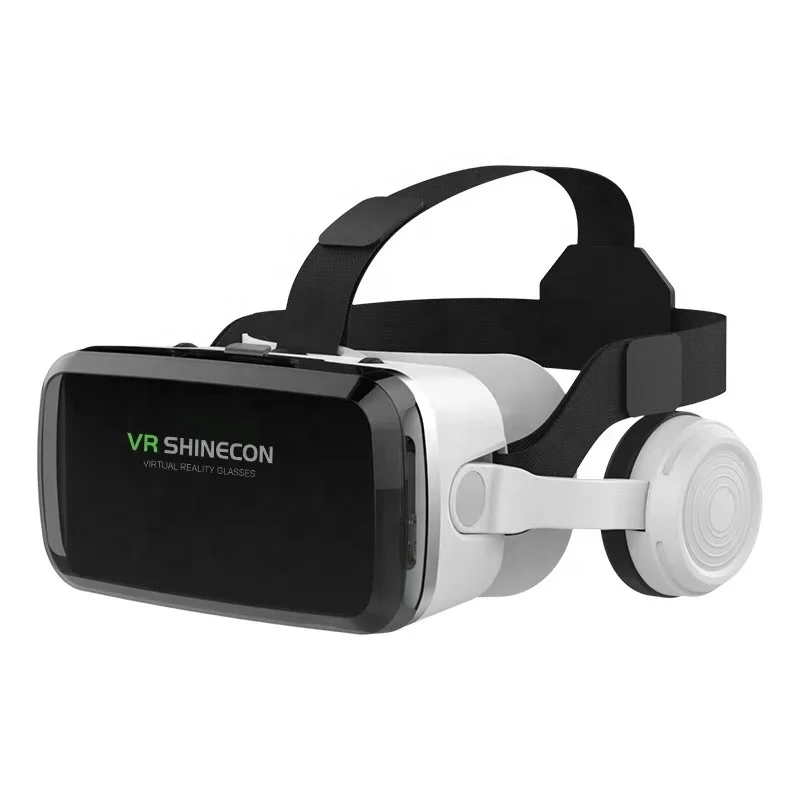 

VR Headset 3D Glasses Virtual Reality Headset Compatible with iPhone & Android VR shinecon for Movie Compatible 4.7"-6.53" phone