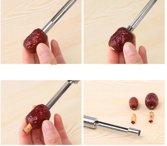 

Corerstainless Steel Fruit Seed Core Remover Pear Corer Seeder Slicer Knife Kitchen Gadgets Fruit & Vegetable Tools