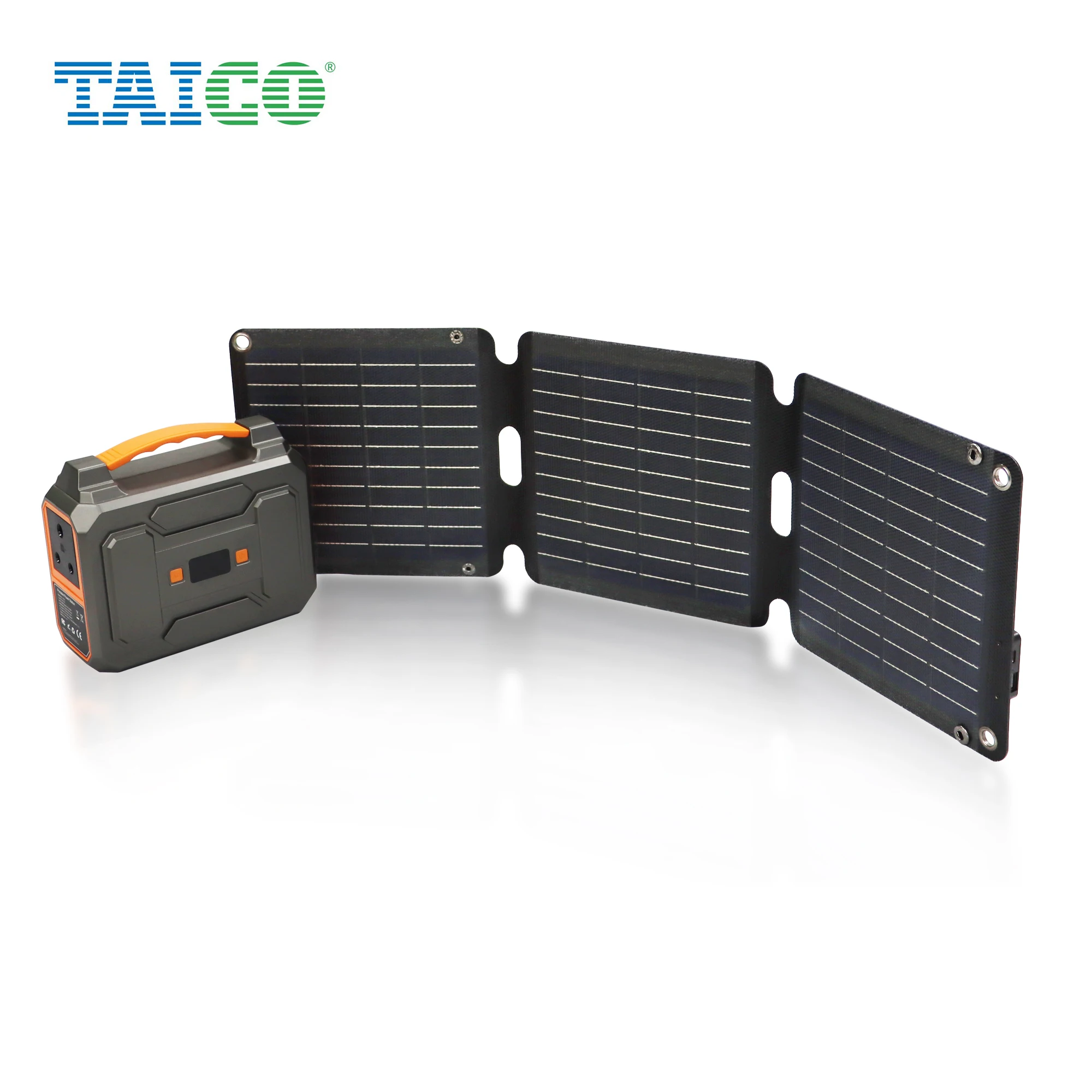 

TAICO Custom 21w 32w 45w 65w 100w 220w Portable Folding Solar Charger Monocrystalline Silicon Foldable Solar Panel for Camping