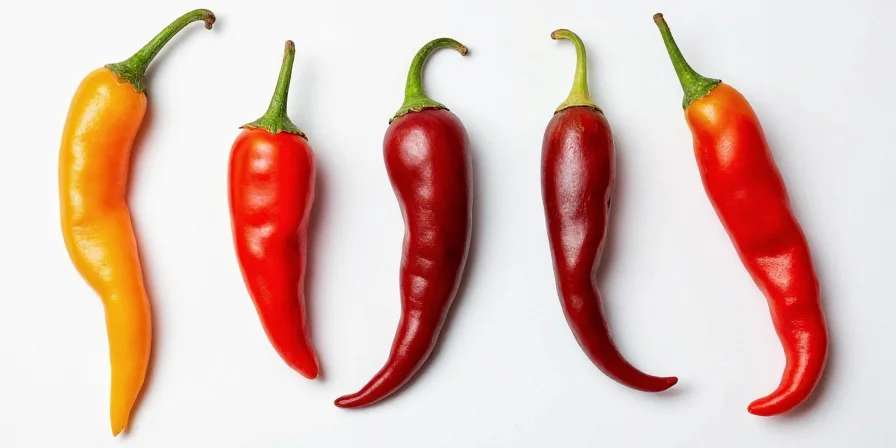 Bright Green Serrano Peppers