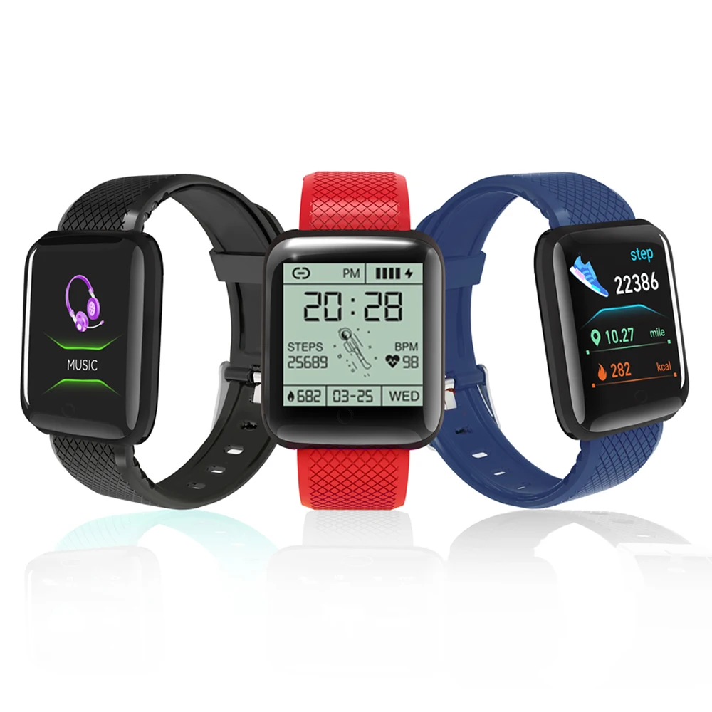 

New Product 116plus OEM Android Smart Watch 2021 Popular Mens Women Sports Smart Watch 116 Plus