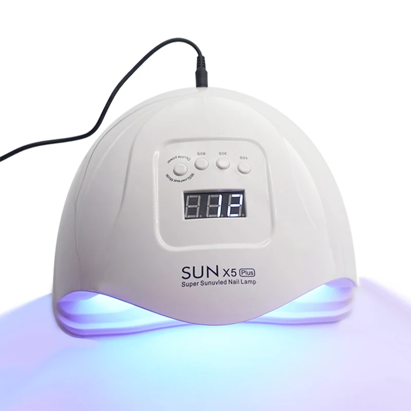 

Factory direct sales wholesale price Sun X5 plus 80W uv Nail Lamp, White