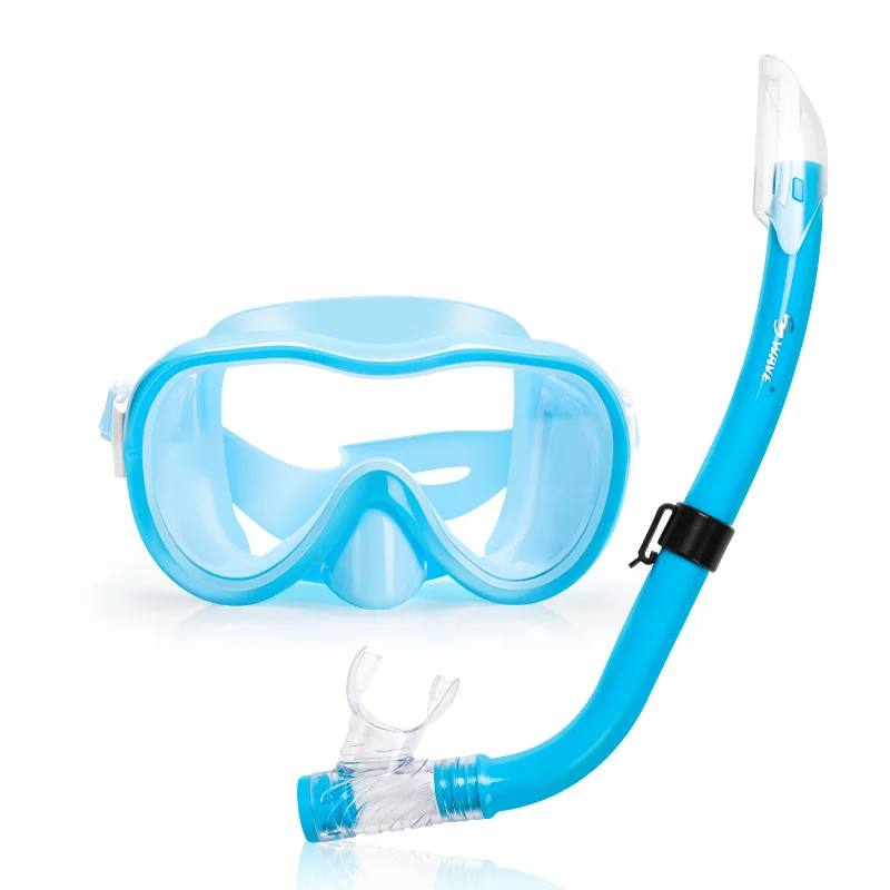 

Guangzhou Vanguard new arrival hot Sell Silicone Scuba Diving Snorkeling Freediving Dry Top Snorkel Set, Customized